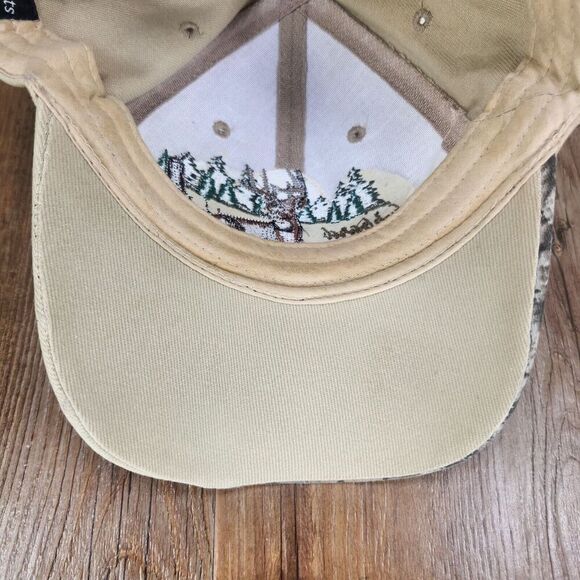 VTG K-Products Dakota Grain Co. Hubbard Embroidered Buck Wildlife Hat Strapback - Picture 8 of 10